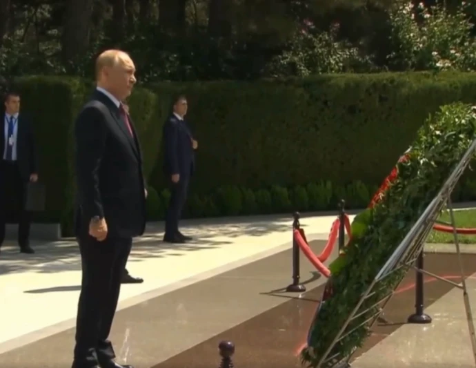 Putin şəhidlərimizi yad edib - YENİLƏNİB