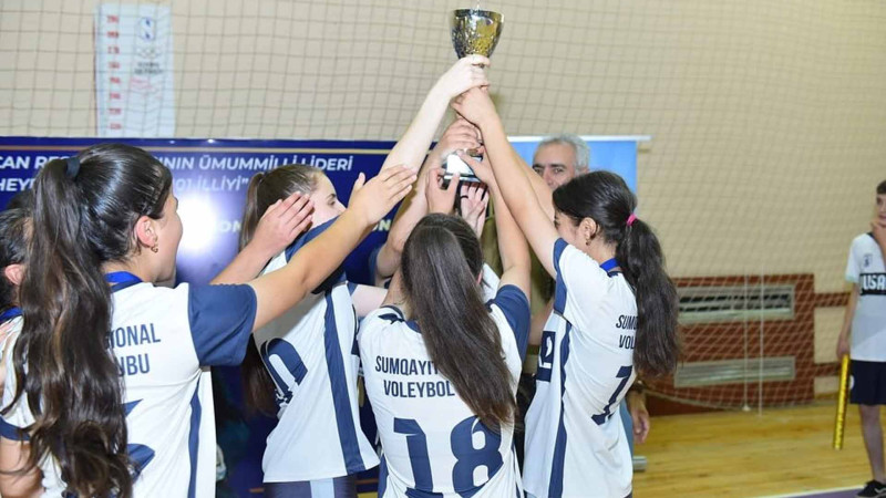 Sumqayıtda voleybol yarışının qalibləri müəyyənləşib