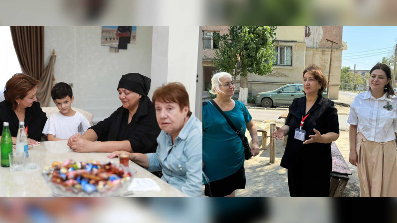 Deputatlığa namizəd şəhid ailəsinə baş çəkib, seçicilərini dinləyib