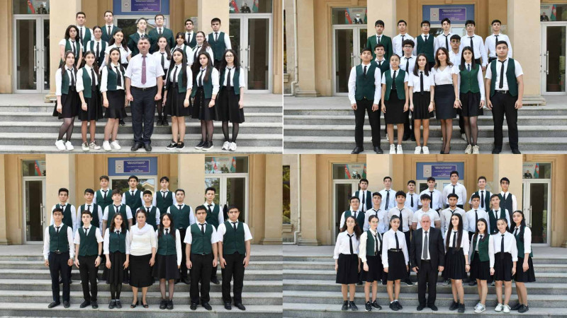 Gimnaziyanın bütün məzunları tələbə oldular