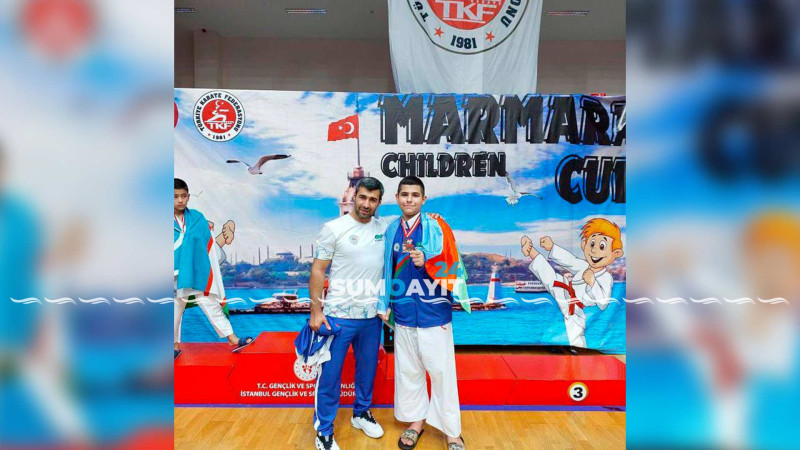 Şahin Atamovun sumqayıtlı tələbəsi Türkiyədə medal qazanıb