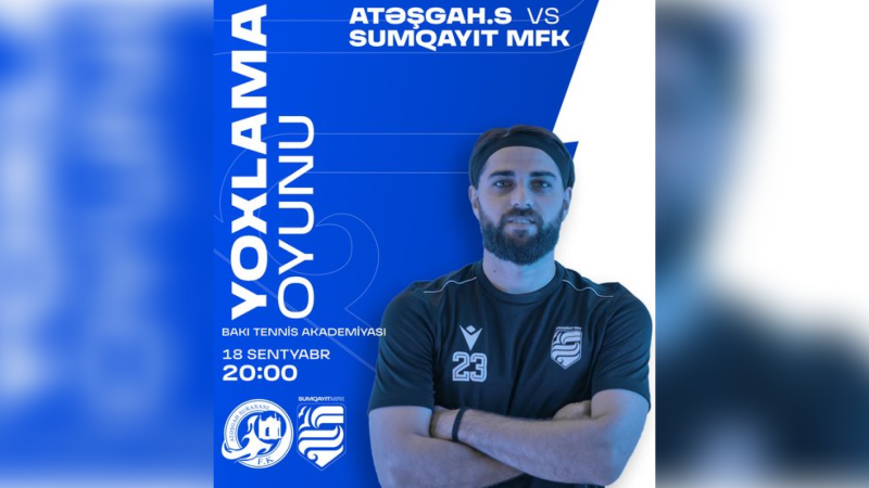 Sumqayıtın minifutbolçuları yoldaşlıq matçına çıxacaqlar