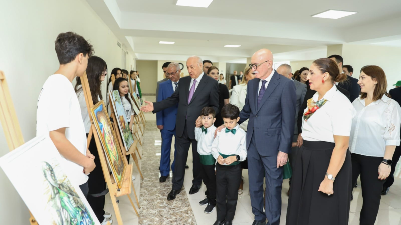 Sumqayıtda təhsil işçilərinin konfransı olub