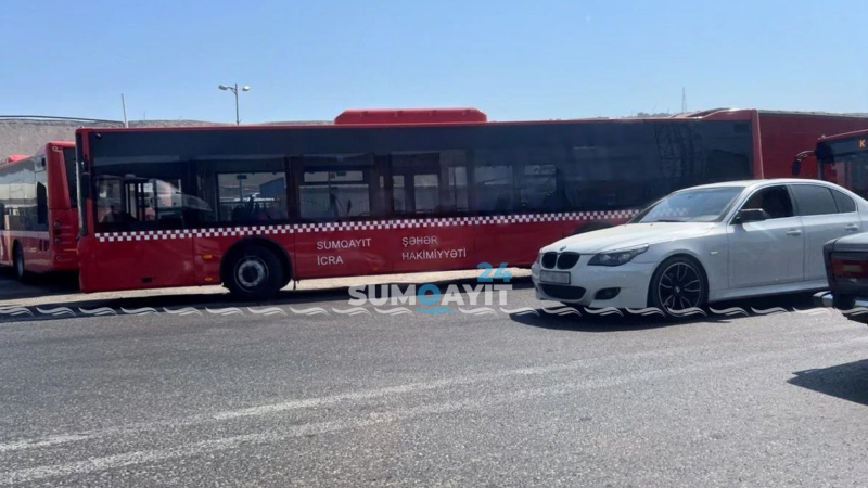 Yeni avtobuslar artıq Sumqayıtda