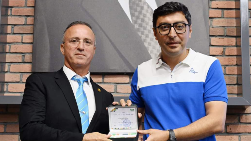 Sumqayıt cüdo məktəbinin yetirməsinə fəxri ad verildi