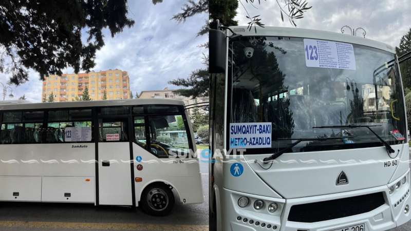 Sabahdan yeni avtobuslar xəttə buraxılır