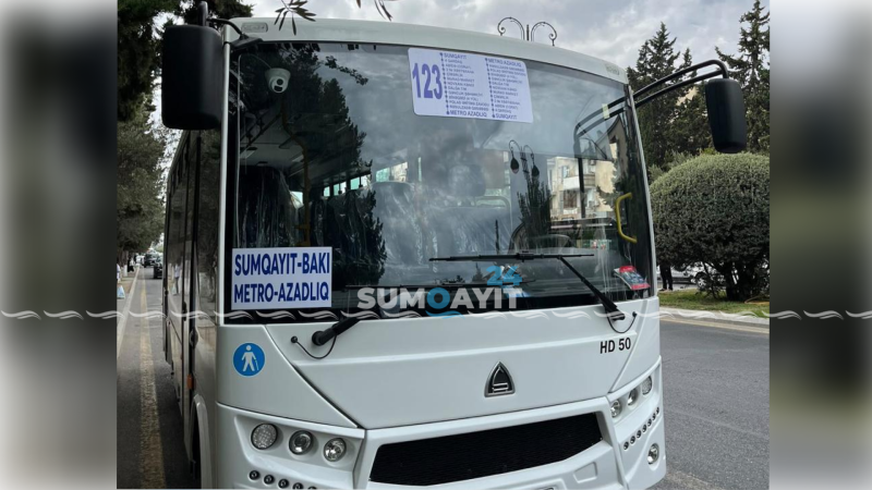 123 nömrəli marşrutun HƏRƏKƏT CƏDVƏLİ