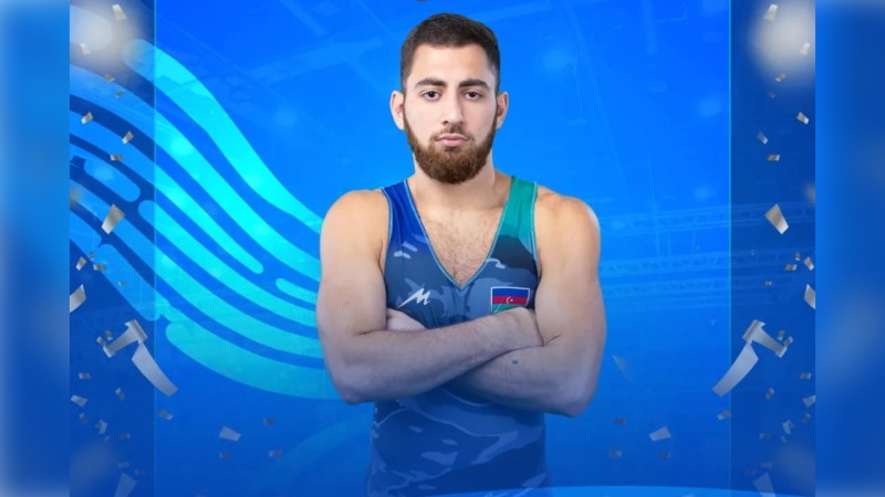 Güləşçimiz Dünya çempionatının fəxri kürsüsünə qalxıb