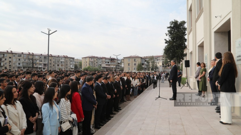 Qarabağ Universitetində ilk dərs günü