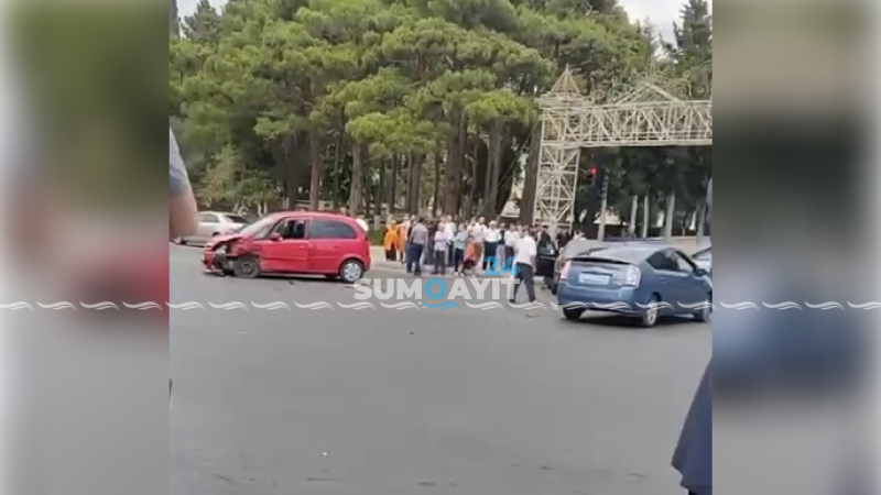 Sumqayıtda qəza: xəsarət alan var