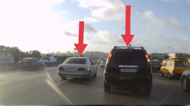 Bakı-Sumqayıt yolunda sürücülərin zolaq xəstəliyi