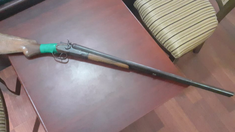 Sumqayıtda istifadəyə yararlı silah tapılıb