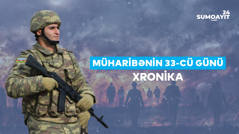 Vətən müharibəsinin xronikası: 29 oktyabr