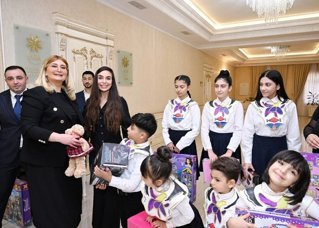 Leyla Əliyeva Sumqayıtda olub