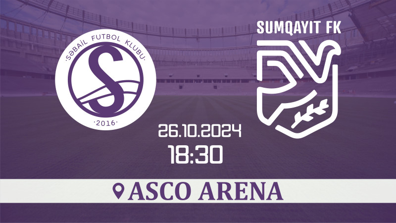 “Səbail” – “Sumqayıt” qarşılaşmasının hakimlər briqadası müəyyənləşdi