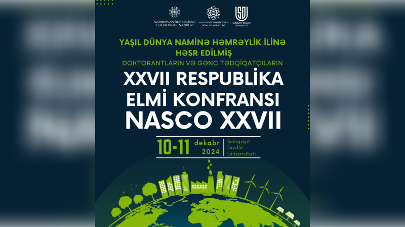 Doktorantların və gənc tədqiqatçıların nəzərinə - SDU-da konfrans keçiriləcək