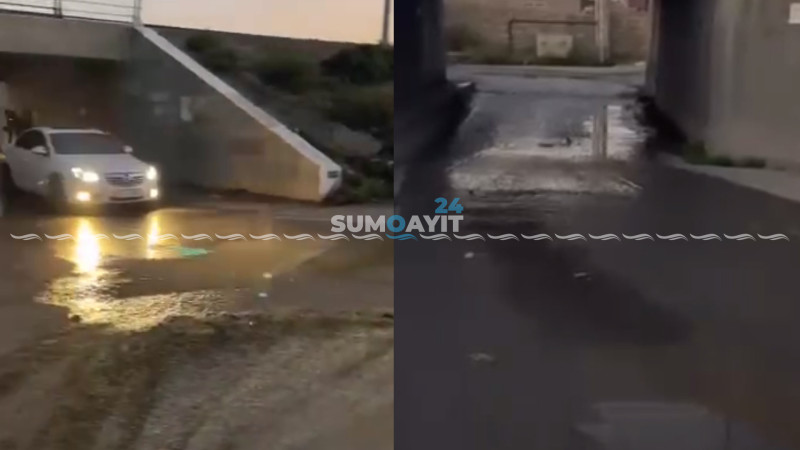 “Yaşıldərə”də kanalizasiya problemi müvəqqəti həll olundu