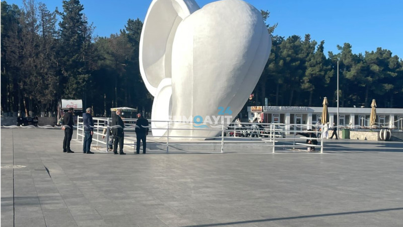 “Göyərçin” abidəsi hasara alındı