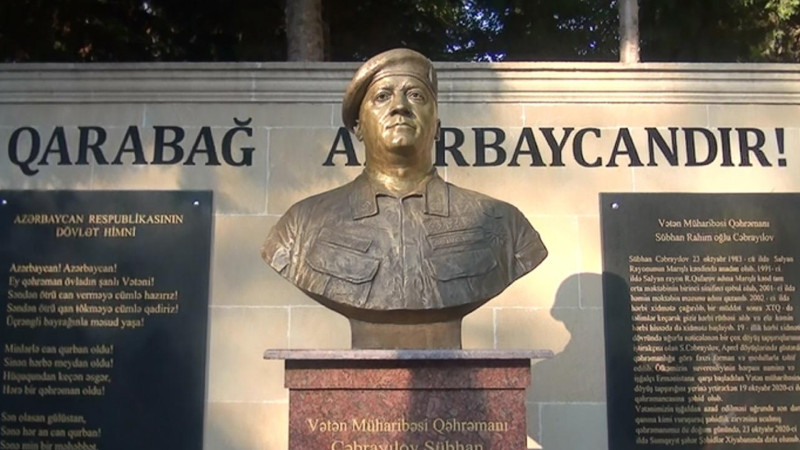 Doğum günündə torpağa tapşırılan şəhidin məzarı ziyarət edilib