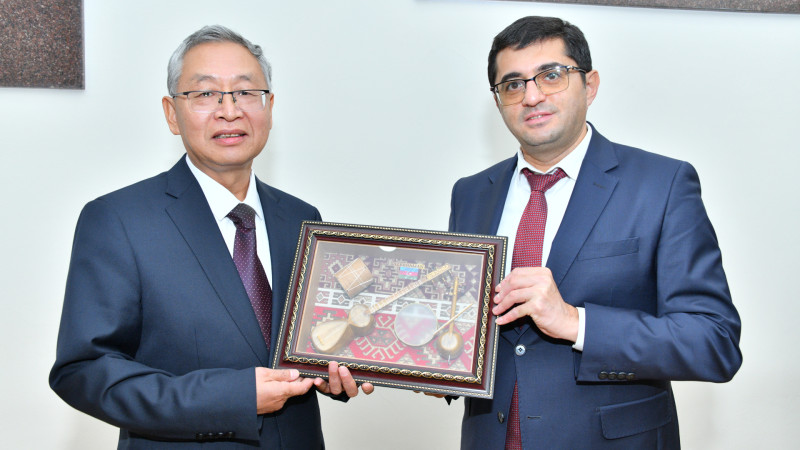 Sumqayıt və Heksi universitetləri arasında əməkdaşlıq müzakirəsi