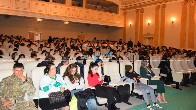 SDU tələbəsinin layihəsi Sumqayıt teatrında təqdim olunub