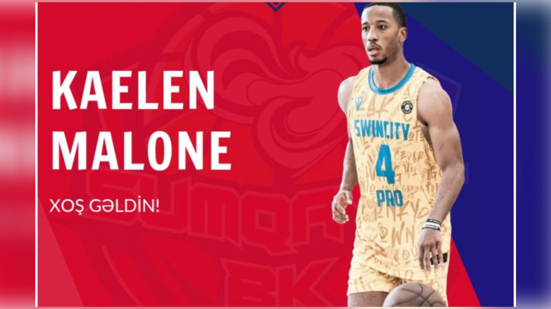 Amerikalı basketbolçu “Sumqayıt”da