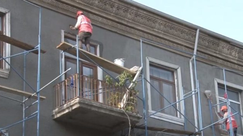 Sumqayıtın məhəllələrində fasadlar yenilənir