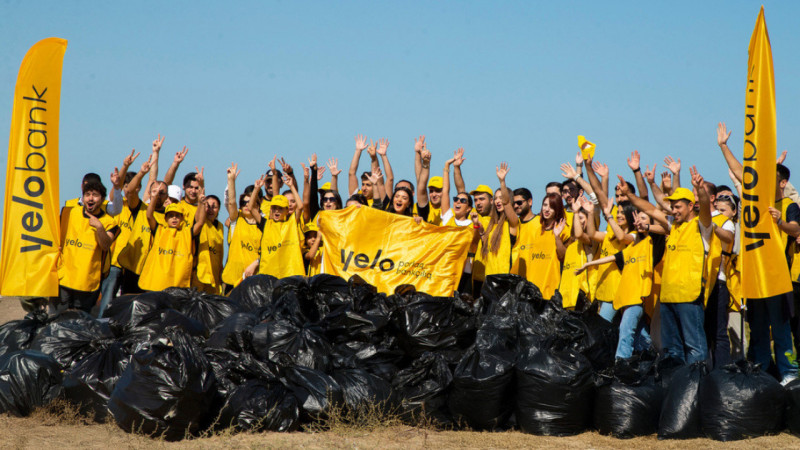 Novxanı sahili yarım ton zibildən təmizlənib