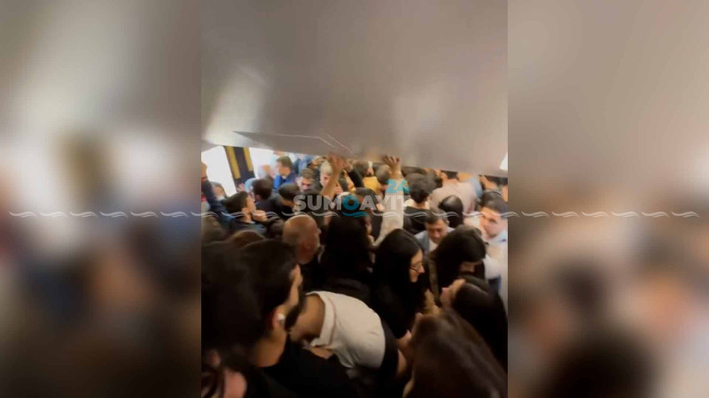 Sürət qatarında “iynə atsan yerə düşməz”