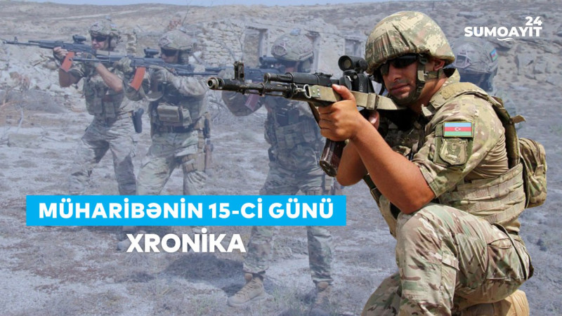 Vətən müharibəsinin 15-ci günü - düşmən Gəncəni bombalayıb