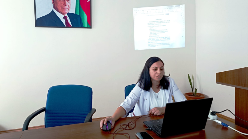Sumqayıt Tibb Mərkəzində meymunçiçəyi ilə bağlı SEMİNAR