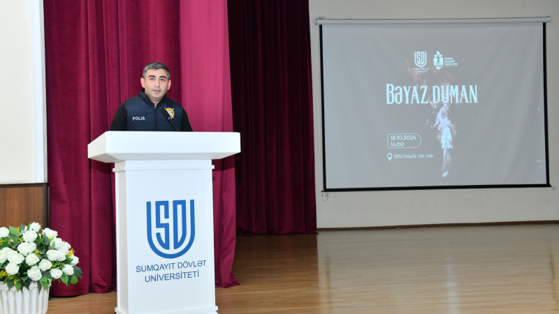 Tələbələrə narkomaniyanın fəsadlarından bəhs edilib