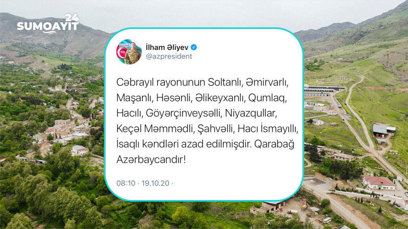 Vətən müharibəsinin 23-cü günü - Düşmən rayonlarımızı atəşə tutub