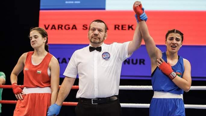 Qadın boksçumuz ilkə imza atdı