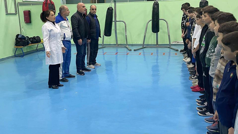 Sumqayıtda gənc idmançılara narkomaniyanın fəsadları izah edildi