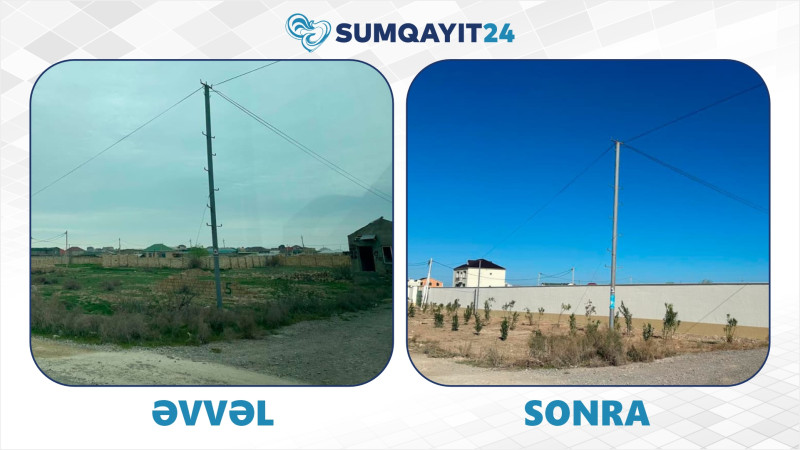 “Yaşma bağları” abadlaşdırılıb