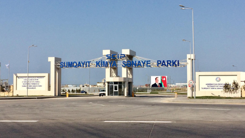 Sumqayıt Kimya Sənaye Parkına yatırılan sərmayənin həcmi açıqlanıb