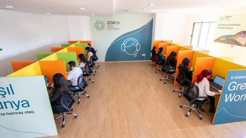 COP29 Çağrı Mərkəzi fəaliyyətə başlayıb