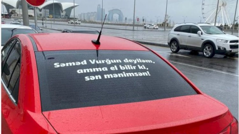 Üstü yazılı maşınlar CƏRİMƏLƏNƏCƏK?