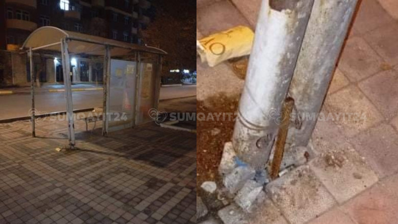 Sumqayıtda dayanacaq “yolaverdi” təmir edilib