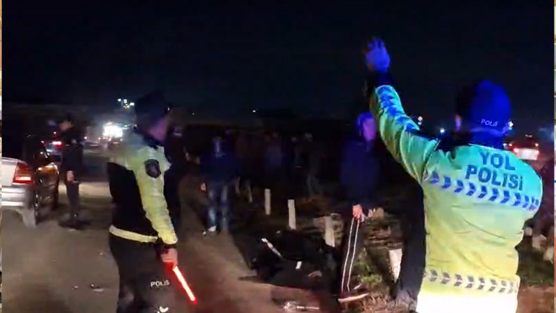 Dəhşətli qəza - Avtomobil kişini əzib