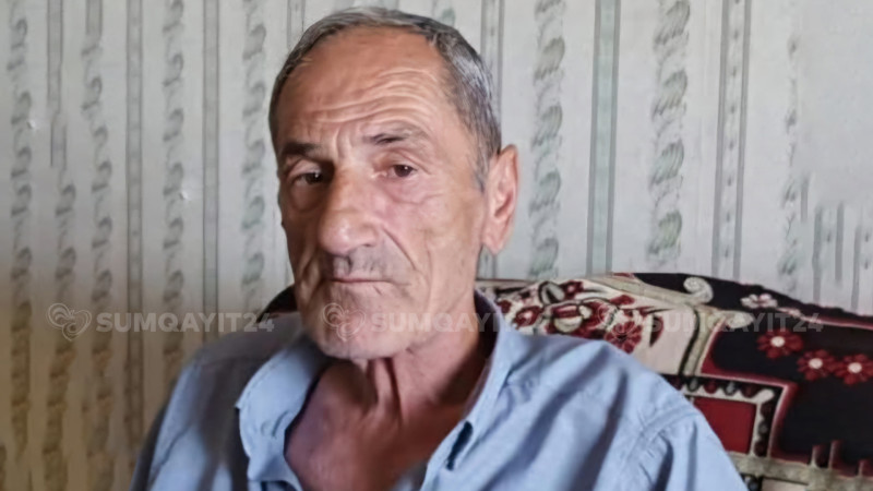 Sumqayıtda itkin düşən ahıl kişi tapıldı