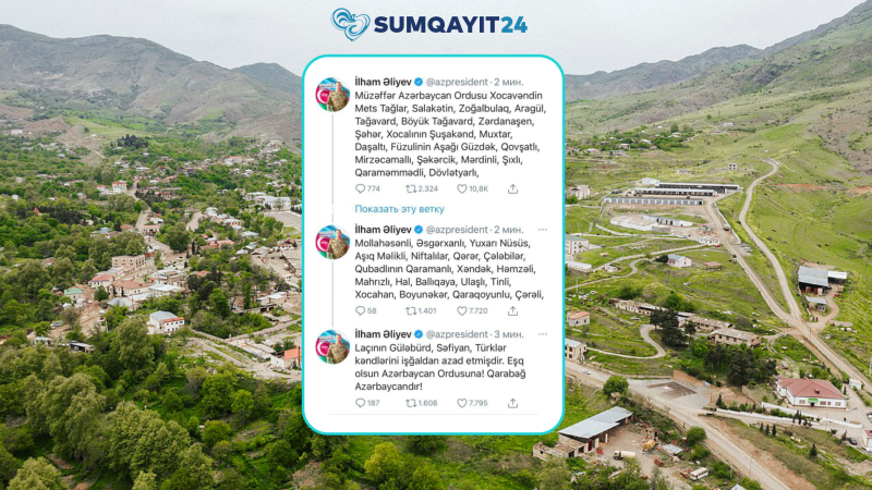 Vətən müharibəsi xronikası: Düşmən kapitulyasiya aktı imzaladı