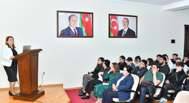 SDU-da tələbələrə narkomaniyanın fəsadlarından bəhs edilib