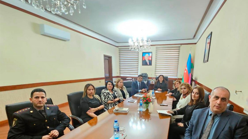 Sumqayıtda məişət zorakılığına dair iclas