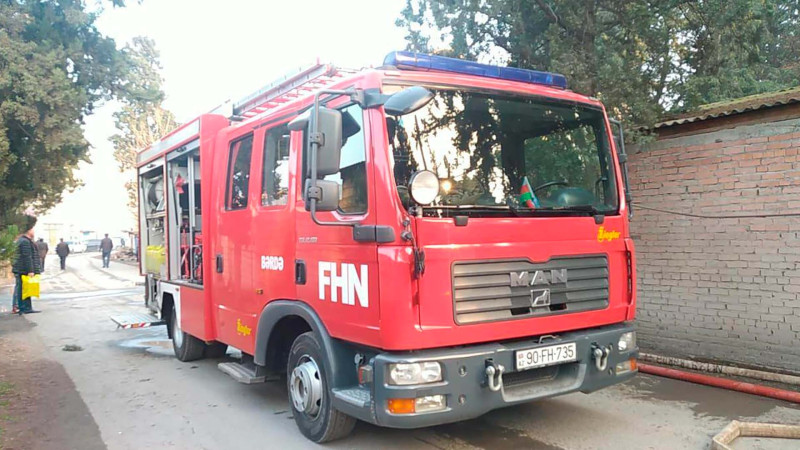 Körpələr-evi uşaq bağçasında yanğın: Uşaqlar təxliyyə olunublar