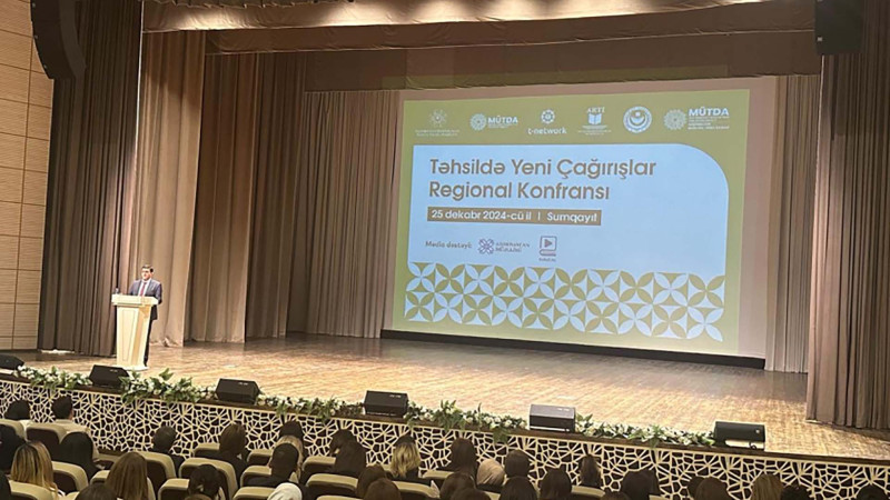 Sumqayıtda pedaqoji heyət üçün konfrans təşkil edilib