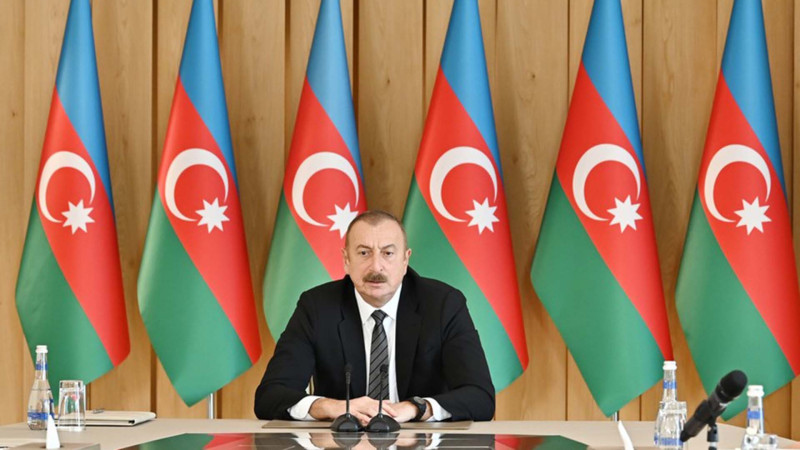 İlham Əliyev təyyarə qəzası ilə bağlı Tokayevlə fikir mübadiləsi aparıb