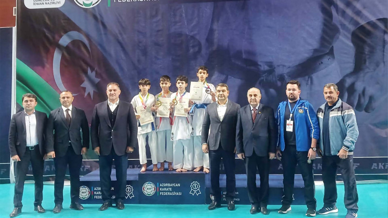 Sumqayıtlı karateçilərdən medal yağışı”