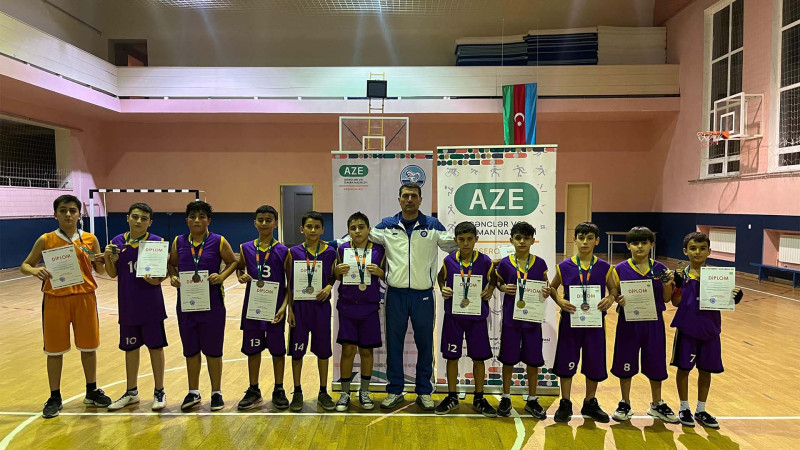 Basketbol üzrə şəhər kubokunun qalibləri müəyyənləşdi